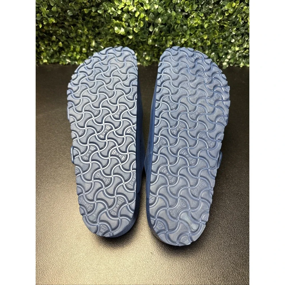 BIRKENSTOCK Arizona Essentials Sandals Men's Blue EVA Foam Size 43 10-10.5